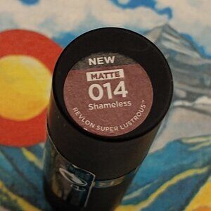 SEALED ~ Revlon Super Lustrous Matte Lipstick - 014 Shameless